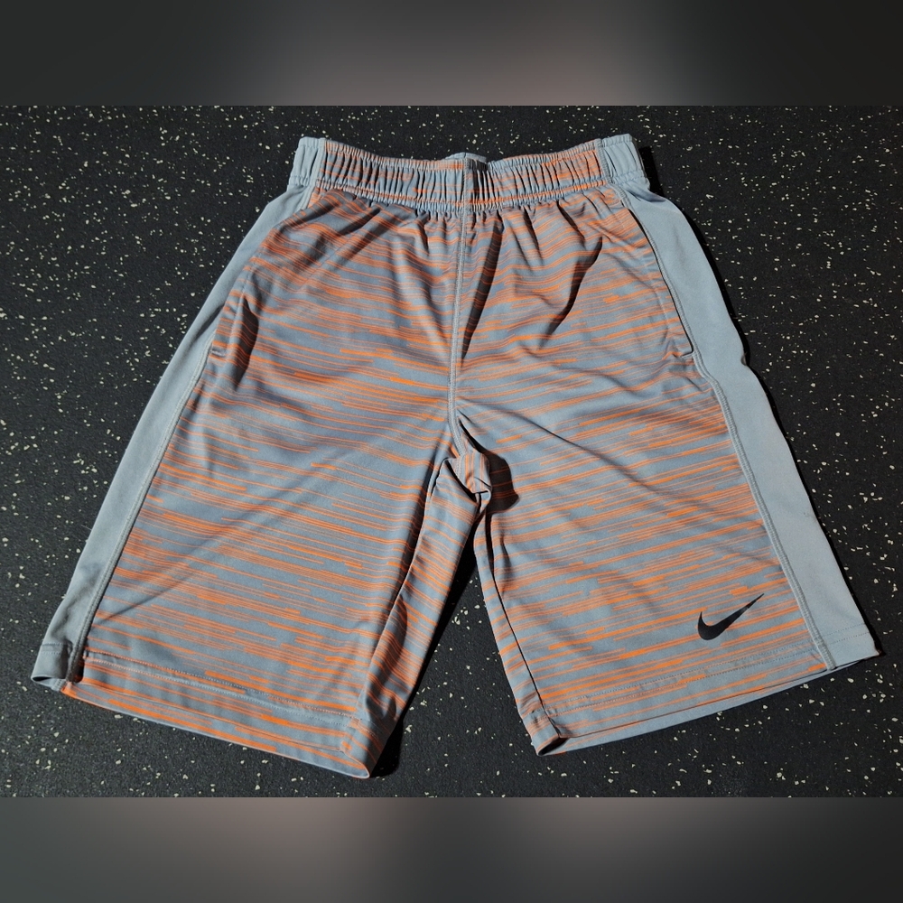 Boys Nike Dri-Fit Athletic Gym Shorts